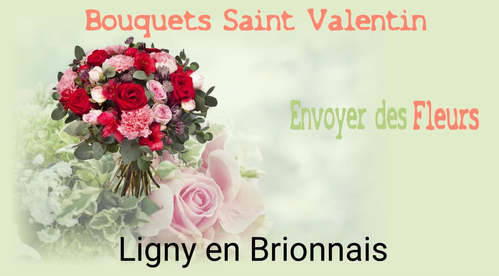 Roses de Saint-Valentin livrées à Ligny-en-Brionnais