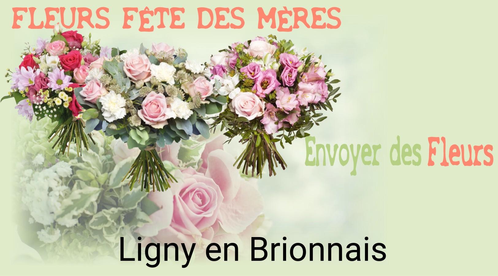 Bouquet de Fête des Mères livré à Ligny-en-Brionnais